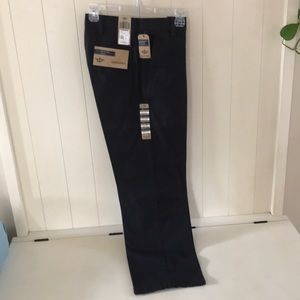 Dockers Charcoal BLACK w/ Subtle Pinstripe 29 x 30 NEW